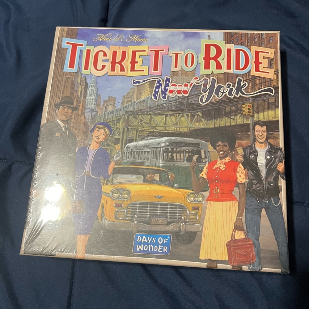 Ticket to Ride New York Board Game